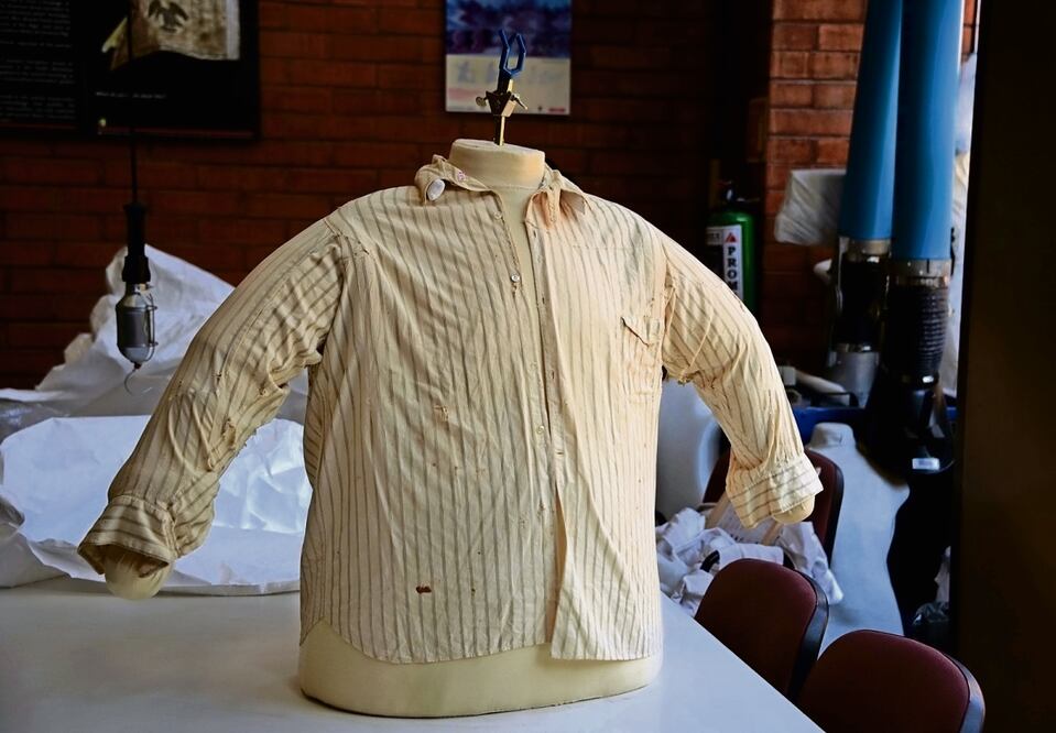 Las prendas del fatídico día de Pancho Villa son parte de la colección de indumentaria del Museo Nacional de Historia Castillo de Chapultepec. Foto: INAH