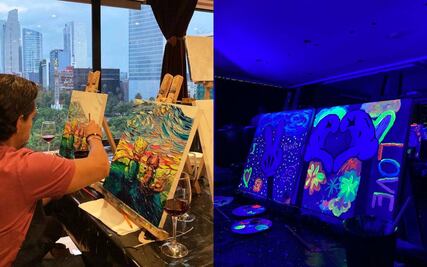WeArt: cuánto cuesta la experiencia de pintura y vino en CDMX
