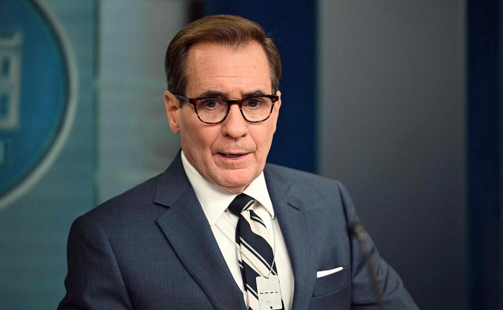 John Kirby, portavoz de Seguridad Nacional de la Casa Blanca. Foto: AFP