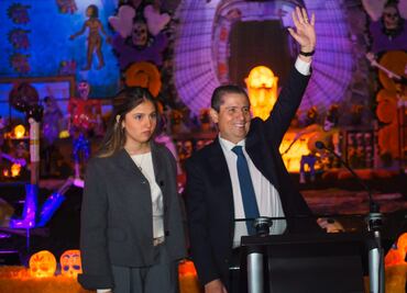 Alcaldía Coyoacán inaugura ofrenda monumental por Día de Muertos; rinde homenaje a figuras legendarias del fútbol que ya partieron