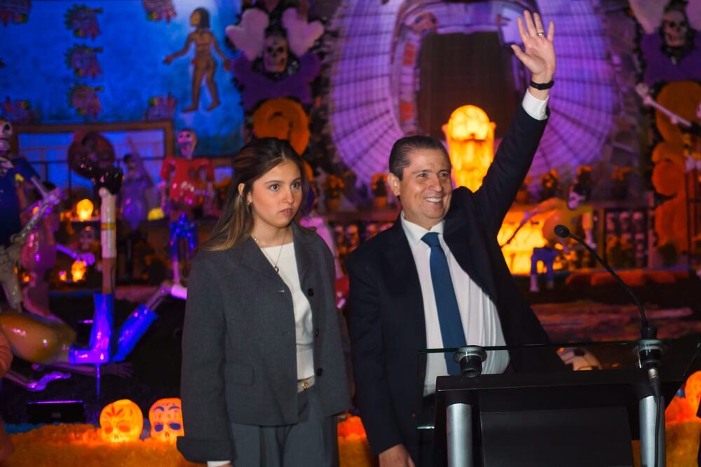 Alcaldía Coyoacán inaugura ofrenda monumental por Día de Muertos dedicada a las leyendas del futbol. (Foto: especial)