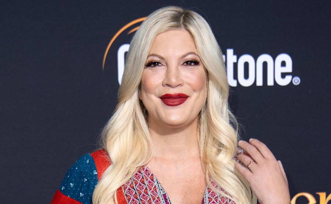 Tori Spelling, la actriz de la serie "Beverly Hills 90210" preocupa por su salud. Foto: Archivo AFP.