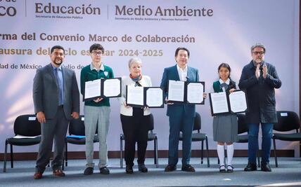 Alicia Bárcena plantea a SEP incluir materia de educación ambiental; “queremos influir en la currícula", dice