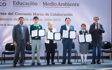 Alicia Bárcena plantea a SEP incluir materia de educación ambiental; “queremos influir en la currícula", dice