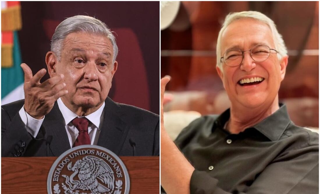 López Obrador mantienen diferencias con Ricardo Salinas Pliego por el pago de impuestos. Foto: Gabriel Pano / EL UNIVERSAL - Intagram @ricardosalinas
