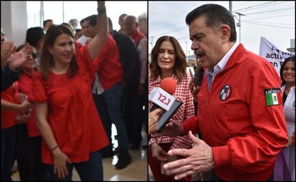 Carolina Viggiano y Francisco Olvera se registran como candidatos al Congreso federal