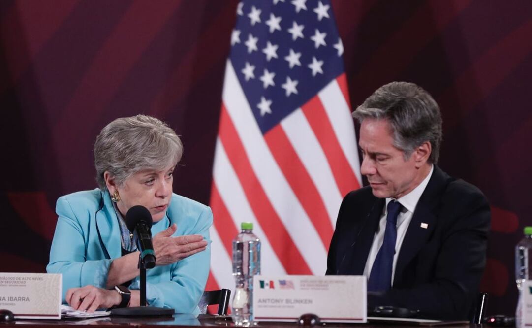 Blinken destacó que EU y México han logrado "un gran progreso" en materia migratoria durante las últimas tres semanas y avanzó que hoy considerarán "pasos adicionales" que emprender. Foto: Diego Simón Sánchez/EL UNIVERSAL