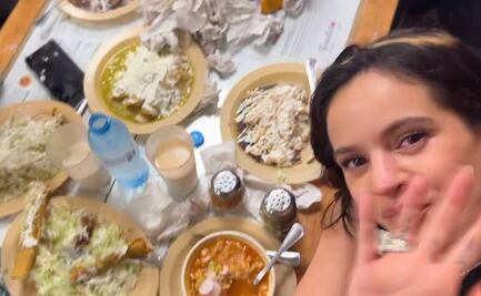 Rosalía goza la CDMX entre pozole, tacos y su nuevo disco