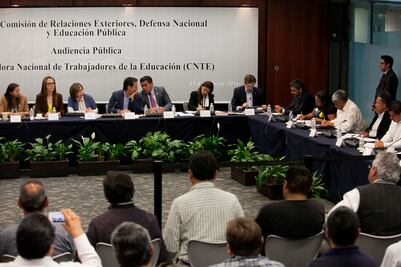 CNTE al Congreso: derogación, inamovible