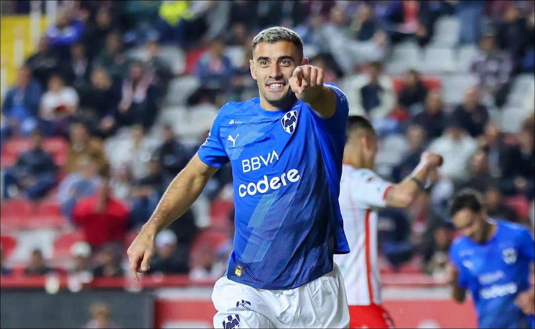 Germán Berterame anotó el primer gol contra Necaxa / FOTO: Imago7