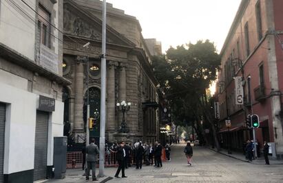 Blindan inmediaciones del Congreso CDMX previo a comparecencia de Omar García Harfuch