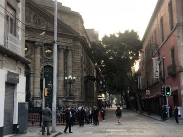 Blindan inmediaciones del Congreso CDMX previo a comparecencia de Omar García Harfuch