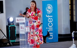 Mundial 2026: Clara Brugada firma convenio con UNICEF; buscan proteger a infancias de CDMX