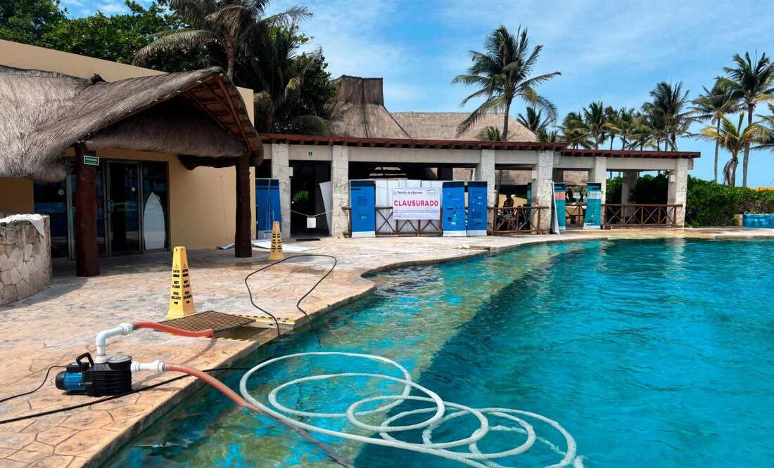 Profepa clausura definitivamente Dolphinaris Barceló en Quintana Roo. Foto: Especial