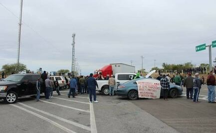 Ejidatarios bloquean tres carreteras hacia el sur de Tamaulipas