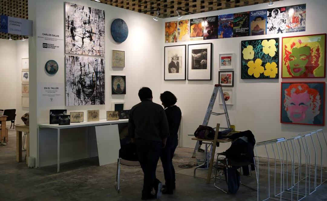 Celebra 11 años de ser una plataforma destinada a difundir e internacionalizar a artistas, galerías, curadores e instituciones artísticas de Colombia. FOTO: Mauricio Castañeda/EFE.