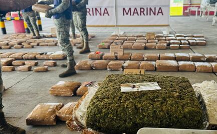 Marina asegura 330 kilos de marihuana en puerto de Veracruz; iba a exportarse vía marítima