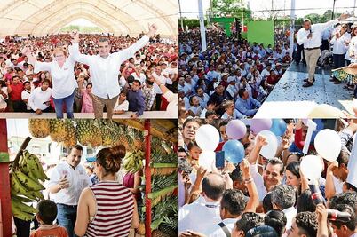 Inician campaña por gubernatura; ofrecen acabar con inseguridad 