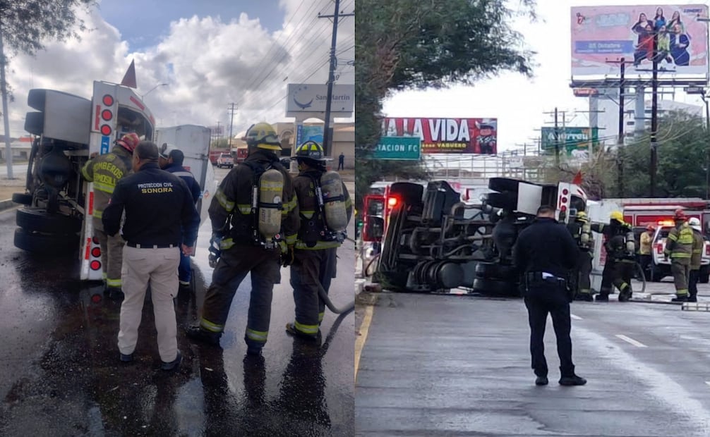 De forma preliminar, se reportaron dos personas con lesiones leves, quienes recibieron atención médica.
Foto: Especial.