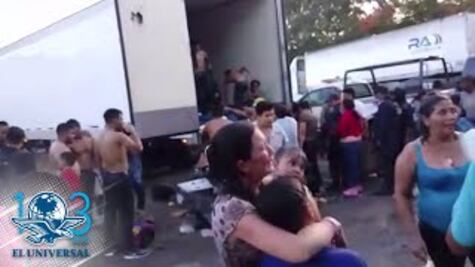 Sedena y PF liberan a 134 migrantes hacinados en Veracruz