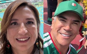 Políticos presumen su asistencia al partido inaugural del Mundial (11/06/2026). Foto: Especial