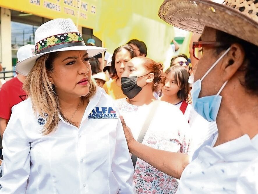 Alfa González dice que campaña de Morena es violenta Foto: Especial