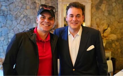 David Faitelson hace la rivalidad con TV Azteca a un lado y asegura que Martinoli es "la mejor voz del futbol"