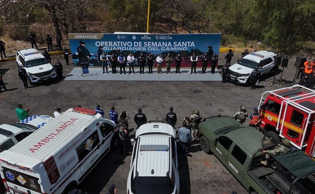 Como parte del operativo, más de 160 elementos de la Guardia Civil se encuentran desplegados en los principales ejes carreteros. Foto: Especial