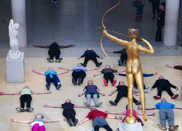 Gimnasia sacude salas del MET de Nueva York