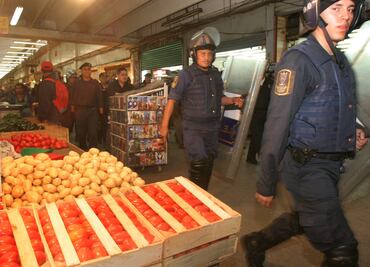Realizan Operativo Rastrillo en la Central de Abasto