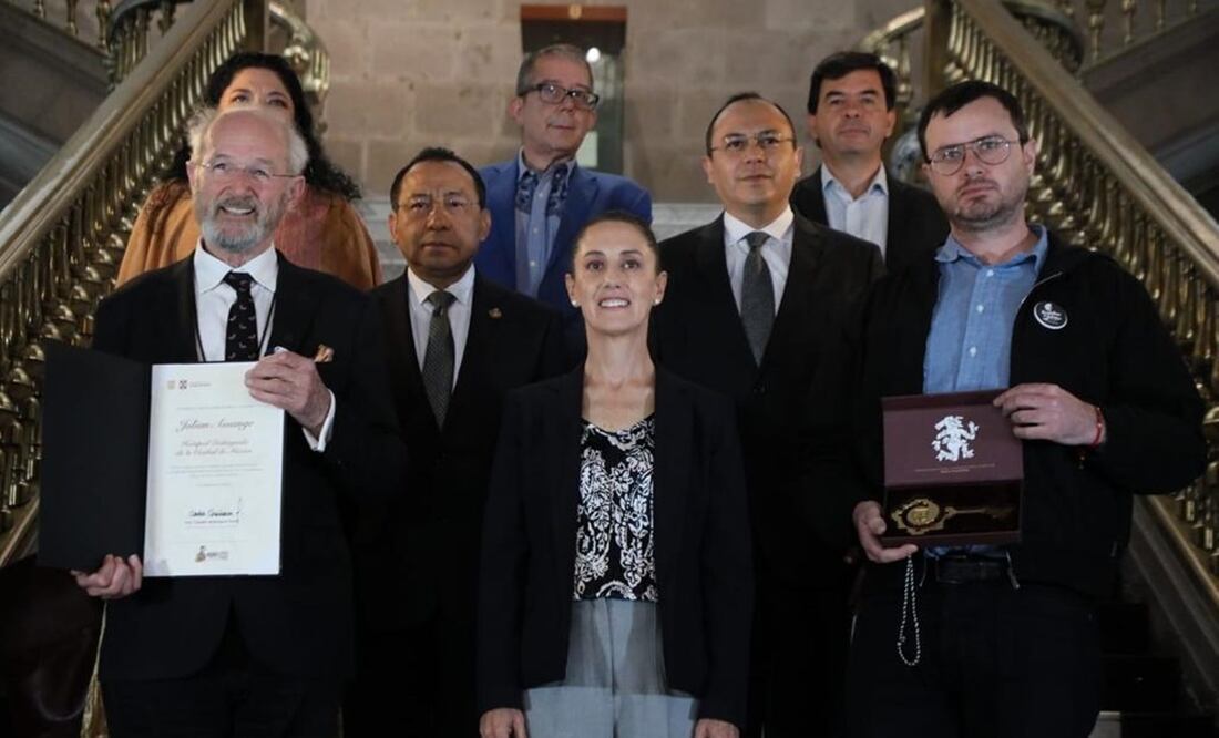 foto: Especial/El Universal/ Explicó que, en 2010, el mismo presidente de Estados Unidos, cuando era vicepresidente, Joe Biden, comentó que Julian Assange era un high-tec terrorist