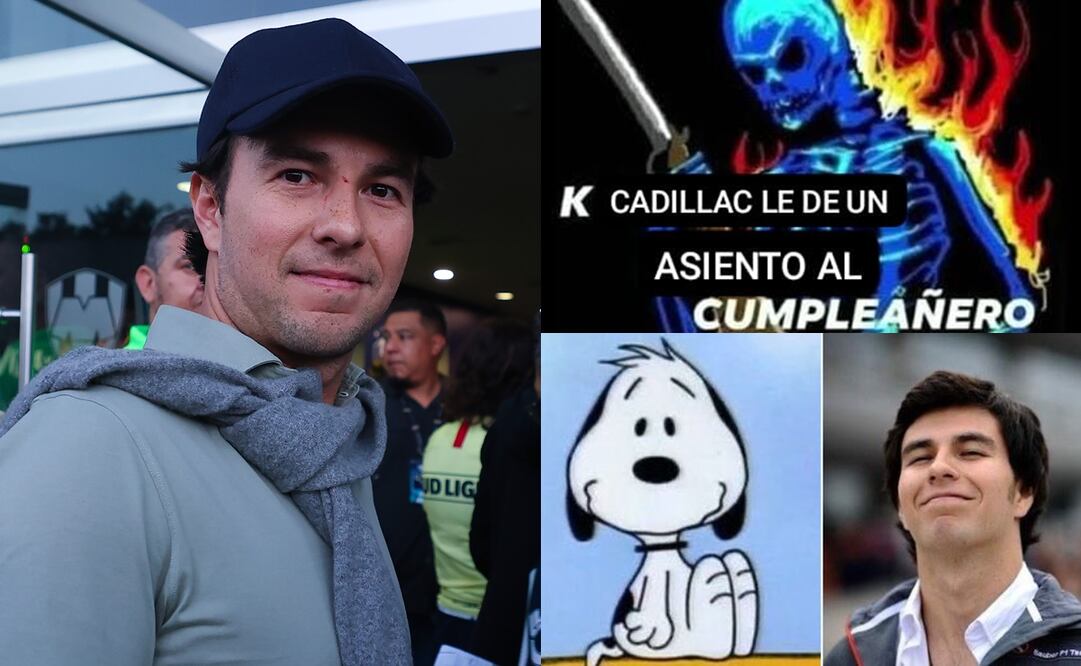 Así se dio la respuesta en redes sociales por el cumpleaños de "Checo" Pérez - Fotos: Imago7/Especial