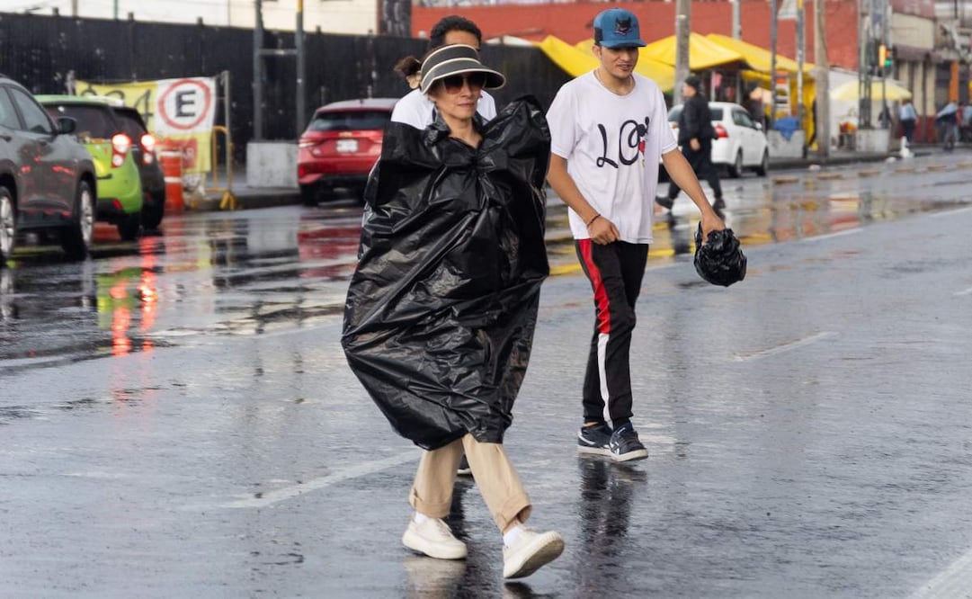Lluvias y granizo ponen en alerta a la CDMX (10/08/2025). Foto: Hugo Salvador / EL UNIVERSAL
