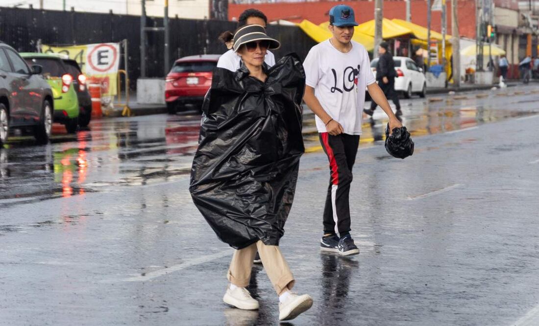 Lluvias y granizo ponen en alerta a la CDMX (10/08/2025). Foto: Hugo Salvador / EL UNIVERSAL