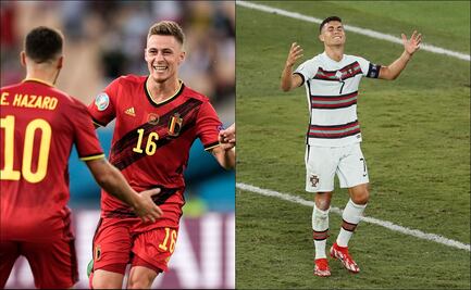 Portugal y Cristiano Ronaldo son eliminados por Bélgica de la Eurocopa