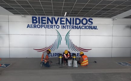 Tras polémica, defienden diseños con temáticas en baños del AIFA