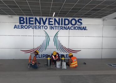 Tras polémica, defienden diseños con temáticas en baños del AIFA