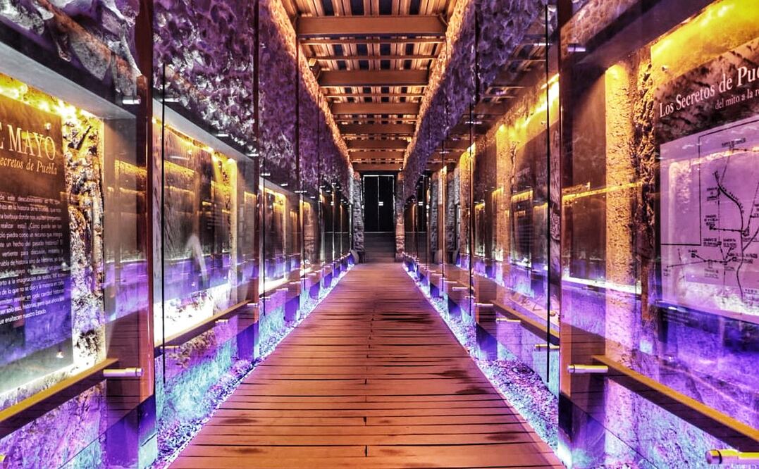 El Pasaje Histórico del 5 de Mayo es un túnel subterráneo que puedes visitar en Puebla. (Foto: Twitter Secretos de Puebla)