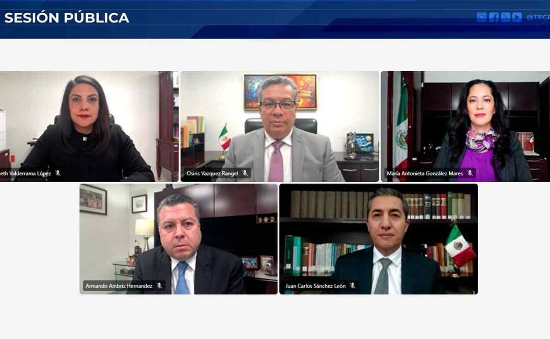 Este asunto se decidió gracias al voto de calidad del presidente interino del TECDMX, Armando Ambriz, pues la votación había quedado empatada. Foto: Especial