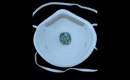 Covid: cubrebocas inteligentes medirán la frecuencia respiratoria y detectarán fisuras 