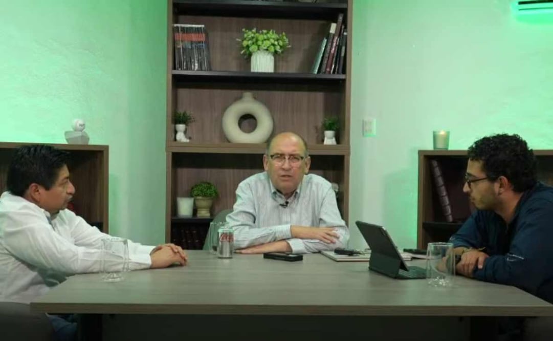 El priista Rubén Moreira en el programa “Con Peras, Manzanas y Naranjas”. Foto: Captura de pantalla.