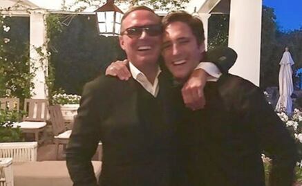 Diego Boneta comparte foto junto a Luis Miguel