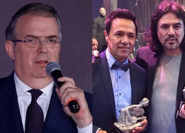 ¿Marcelo Ebrard triste por separación de Los Temerarios? Esto dice en TikTok