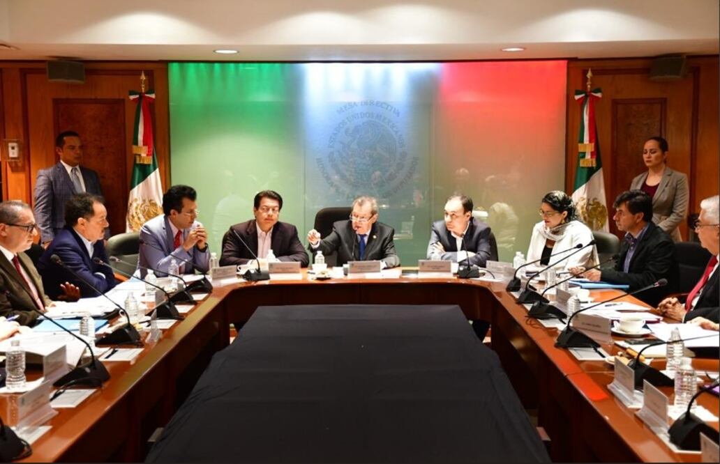 Porfirio Muñoz Ledo tuvo un encuentro con el próximo titular de la Secretaría de Seguridad, Alfonso Durazo y con el próximo titular de Comunicación Social y vocero de López Obrador, Jesús Ramírez Cuevas. Foto: @PMunozLedo