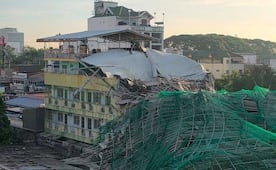 Colapsa edificio de nueve pisos en Filipinas; reportan trabajadores desaparecidos tras incidente