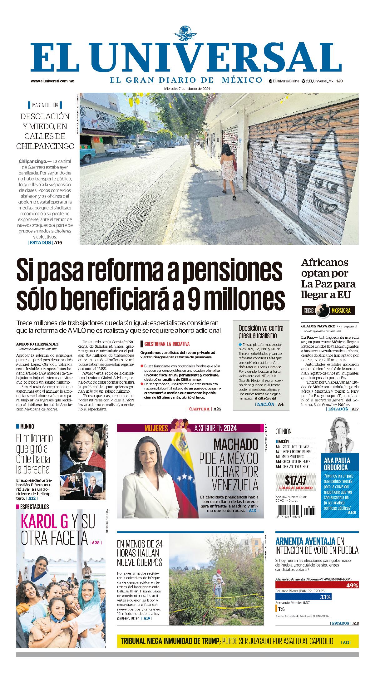 Portada impresa