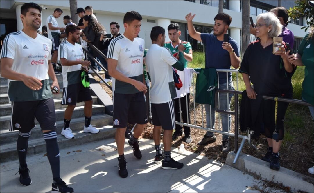 Todos a la práctica del día. Foto: Abraham Guerrero