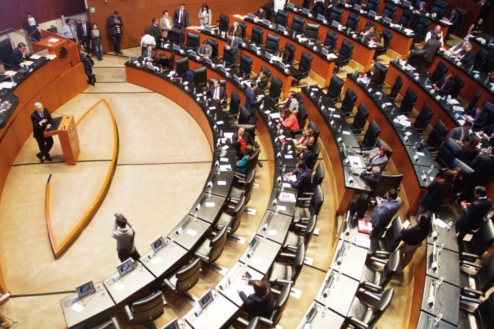 Los diversos partidos representados en el Senado de la República respaldaron la legislación para regular a las fintech . Ahora, le corresponde a la Cámara de Diputados realizar la revisión final de la ley. (ISAAC ESQUIVEL. CUARTOSCURO)