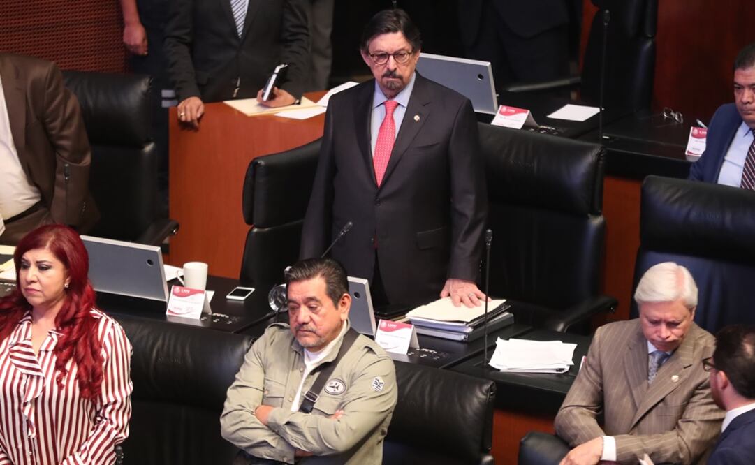 El senador de Morena, Napoleón Gómez Urrutia. Foto: Lucía Godínez/EL UNIVERSAL