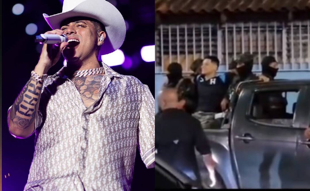 El cantante alertó a sus fans por unas imágenes en las que presuntamente estaba siendo detenido. Foto: Instagram, TikTok